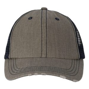 Contrast Stitch Cap