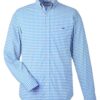 Men's On-The-Go Nylon Gingham Shirt