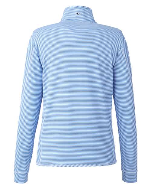 Women's Microstripe Sankaty Half-Zip Pullover