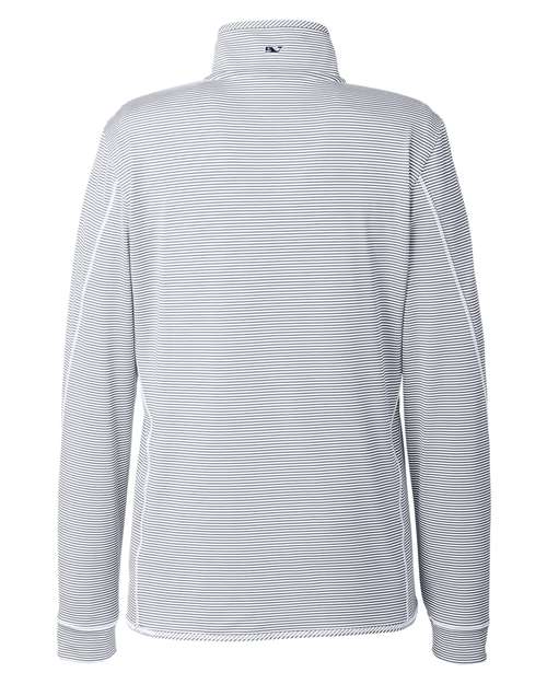 Women's Microstripe Sankaty Half-Zip Pullover