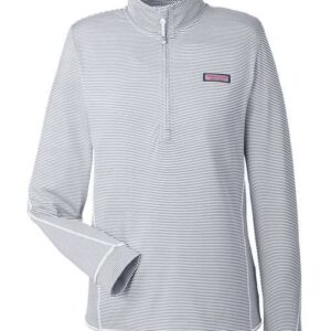 Women's Microstripe Sankaty Half-Zip Pullover