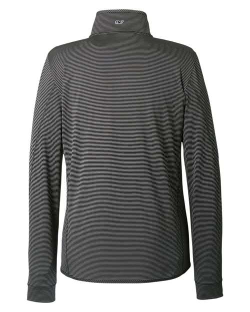 Women's Microstripe Sankaty Half-Zip Pullover