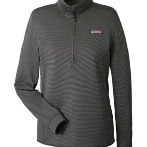 Women's Microstripe Sankaty Half-Zip Pullover
