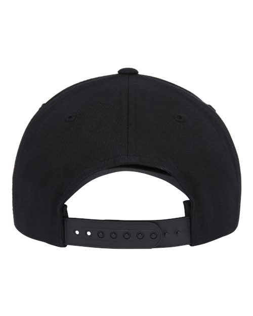 Retro Cotton Blend Snapback Cap