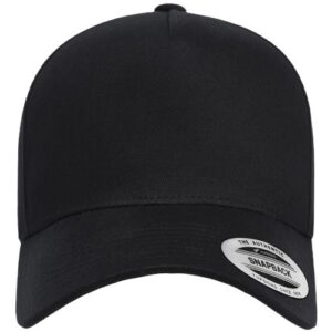 Retro Cotton Blend Snapback Cap