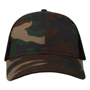 Mesh-Back Twill Trucker Cap