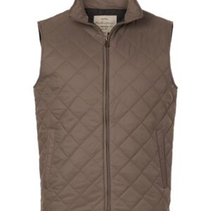 Men's Vintage Diamond Quilted Vest