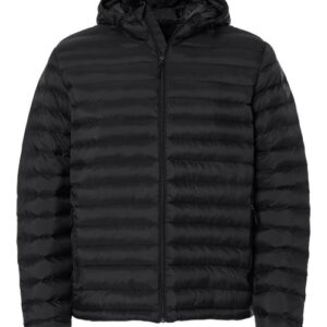 Men's Lightweight Poly-filled Hooded Puffer Jacket