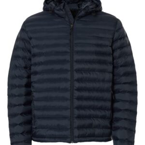 Men's Lightweight Poly-filled Hooded Puffer Jacket