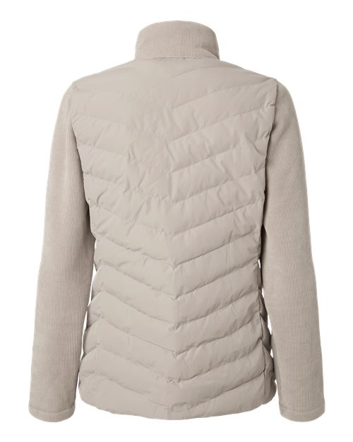 Women's Mixed Media Chevron Jacket