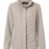 Women's Mixed Media Chevron Jacket