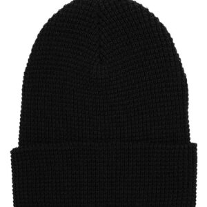 Waffle Cuffed Knit Beanie
