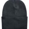 Solid Knit Ski Hat