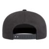 Five-Panel Cotton Twill Snapback Cap
