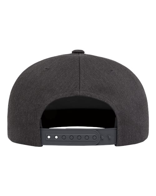 Five-Panel Cotton Twill Snapback Cap