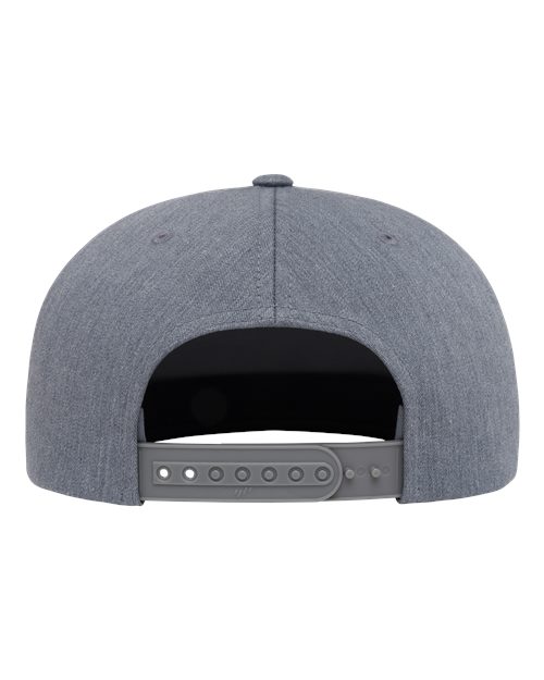 Five-Panel Cotton Twill Snapback Cap