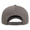 Retro Cotton Blend Five-Panel Rope Cap