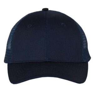Mesh-Back Twill Trucker Cap