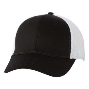 Mesh-Back Twill Trucker Cap