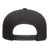 Five-Panel Cotton Twill Snapback Cap