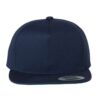 Five-Panel Cotton Twill Snapback Cap