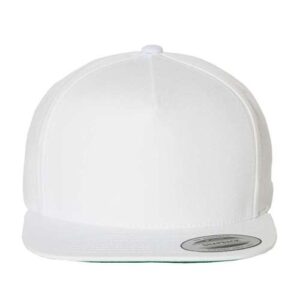 Five-Panel Cotton Twill Snapback Cap