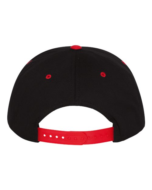 Five-Panel Cotton Twill Snapback Cap