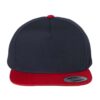 Five-Panel Cotton Twill Snapback Cap