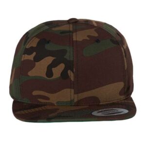 Premium Flat Bill Snapback Cap