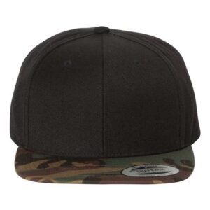 Premium Flat Bill Snapback Cap