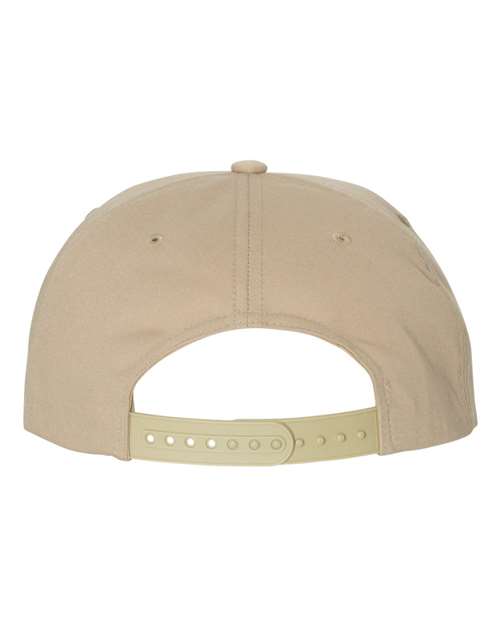 Lightly-Structured Five-Panel Snapback Cap