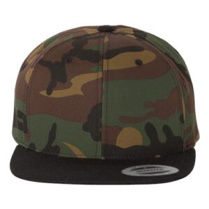 Premium Flat Bill Snapback Cap