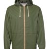Unisex Vintage Hooded Rain Jacket