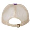 Contrast-Stitch Mesh-Back Cap