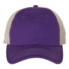Contrast-Stitch Mesh-Back Cap