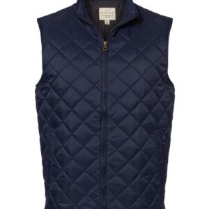Men's Vintage Diamond Quilted Vest
