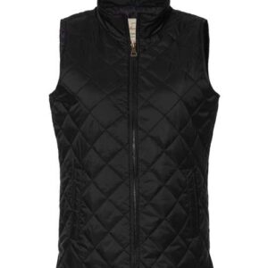 Women's Vintage Diamond Quilted Vest