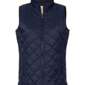 Women's Vintage Diamond Quilted Vest