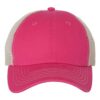 Contrast-Stitch Mesh-Back Cap